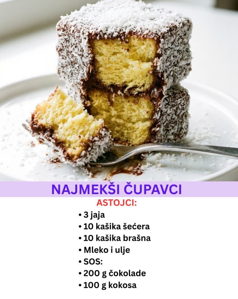 Originalni Recept za Čupavce – Tajna Najmekšeg Biskvita