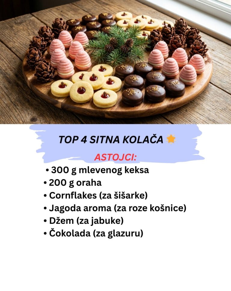 Šišarke, Košnice i Jabuke: 3 Najlepša Oblika za Slavu od Jedne Smese (Recept)