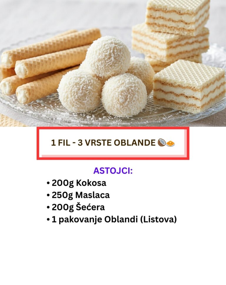 1 Fil – 3 Vrste Oblande: Kokos Magija (Cigarete, Kuglice, Kocke)