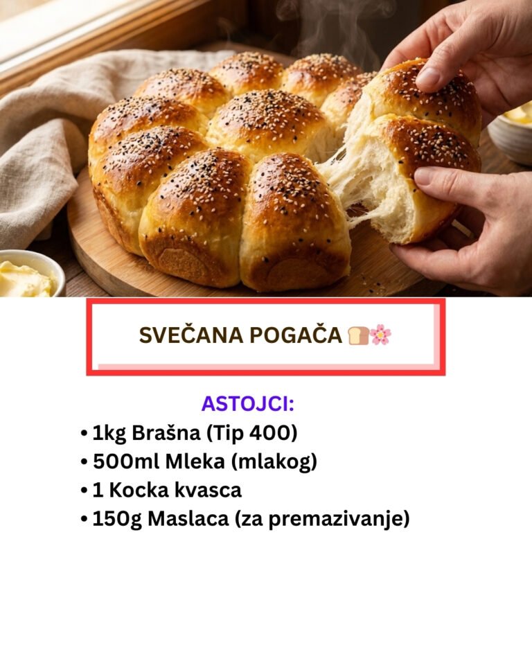 Svečana Pogača Cvet: Mekana Kao Pamuk (Video Recept)