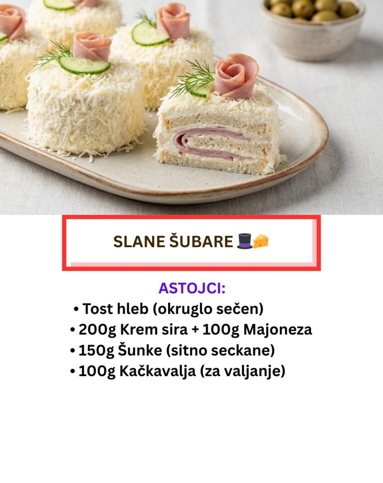 Slane Šubare: Ruske Kape u Slanoj Verziji (Recept)