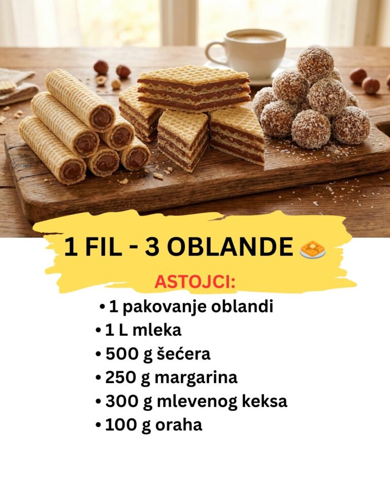 Oblande na 3 Načina: 1 Fil za Kocke, Rolat i Kuglice (Najisplativiji Recept)