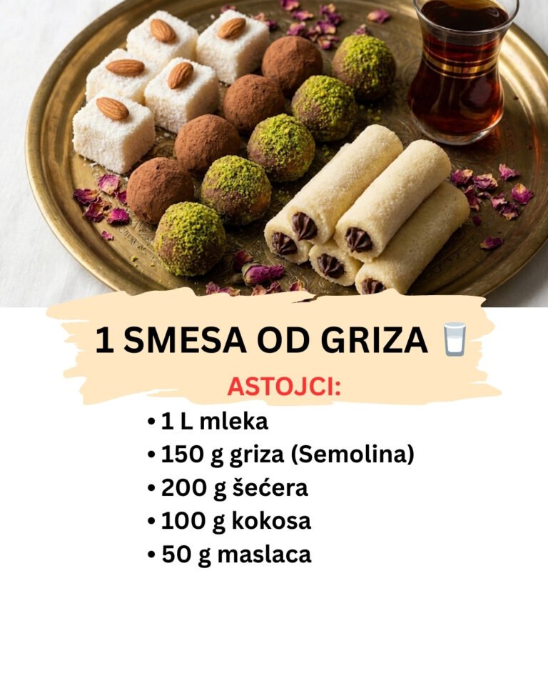 Domaći Snickers: 1 Smesa za 3 Moćna Kolača (Štangle, Kuglice i Rolat)