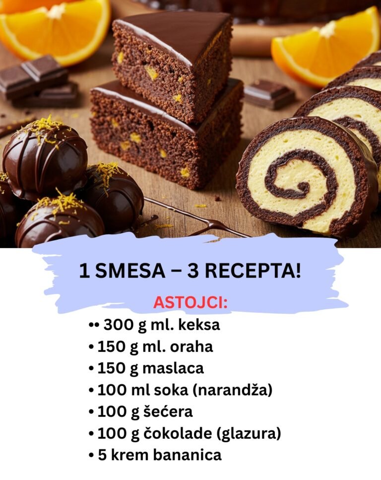 Šareni Kolači od Mleka u Prahu: Lubenice, Breskvice i Rolat