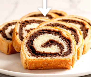 Crno-Beli Rolat sa Kokosom: Kralj slavske trpeze (Bez Pečenja!)