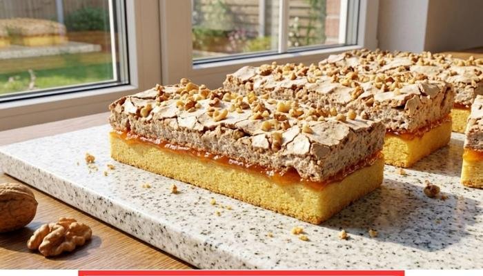 Savršeni Londoneri: Hrskavi kolač sa šamom i orasima