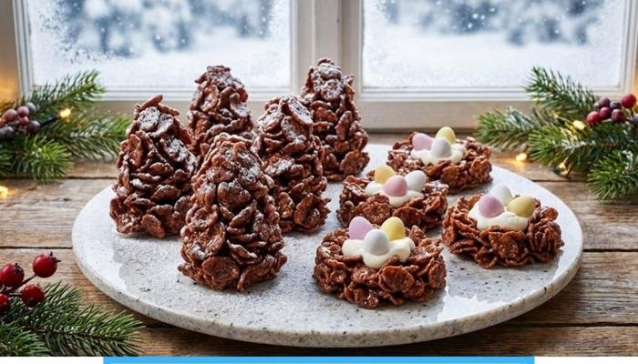 Uživajte u prazničnim šišarkama i gnezdima od čokolade