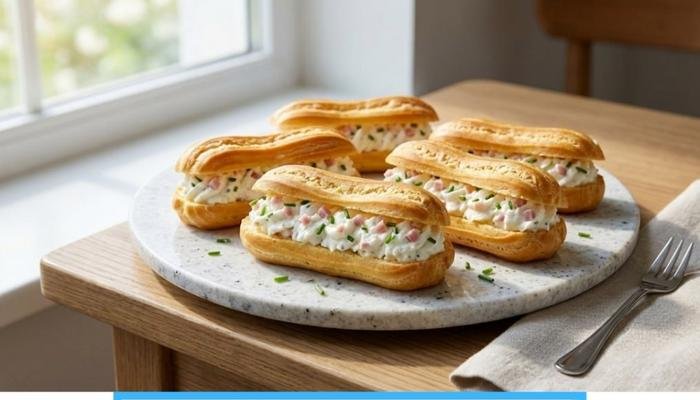 Slani Ekleri: Kraljevsko Predjelo za Svaku Priliku