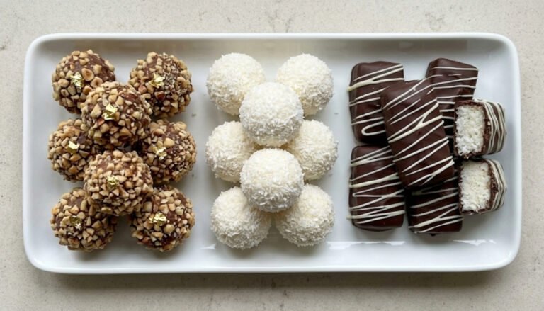 1 smesa – 3 ukusa kolači bez pečenja sa kokosom i čokoladom