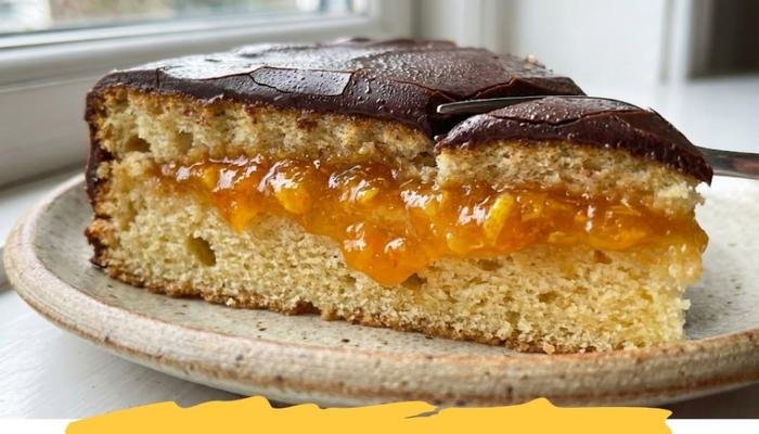 Sočan Jaffa Kolač sa Čokoladnom Glazurom