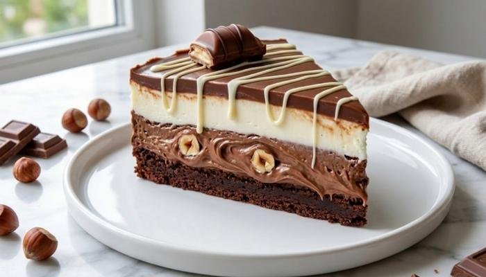 Ukusna Kinder Torta sa Krem Sirom i Nutelom