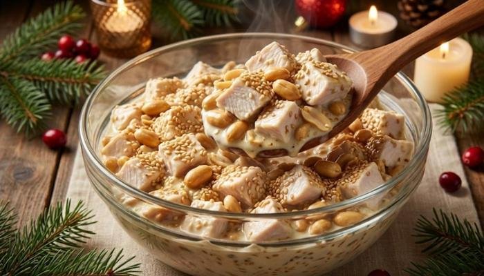 Delicious Royal Chicken Salad Recipe with Peanuts