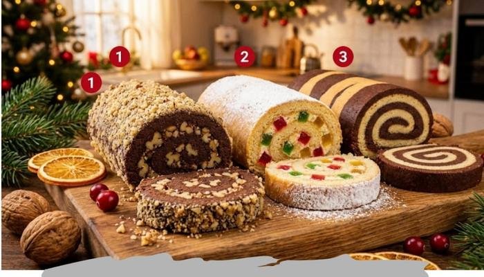 Kako napraviti 3 slavska rolata od jedne smese