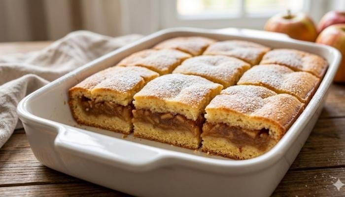 Delicious Soft Apple Squares Recipe: Perfectly Tender and Sweet