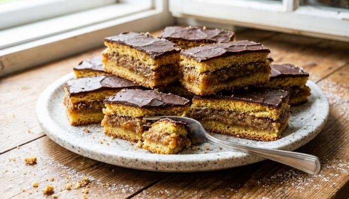 Tradicionalni Recept za Žerbo Kocke sa Orahom i Čokoladom