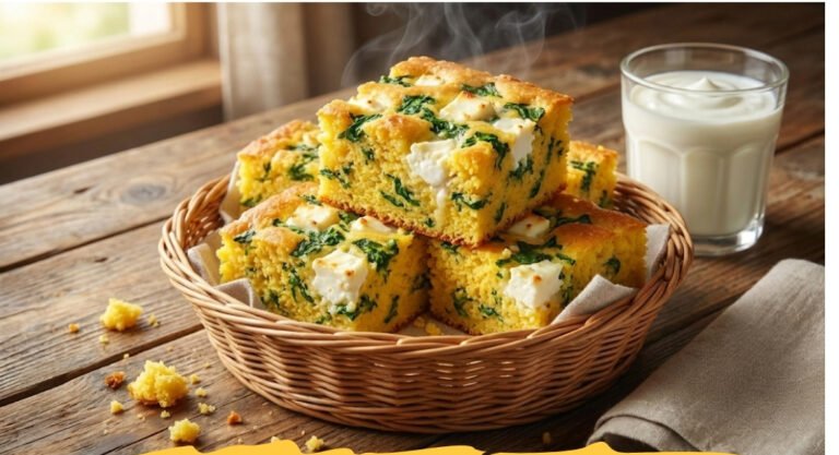 Zeljanica Bez Kora – Brza pita sa spanaćem i kukuruznim brašnom