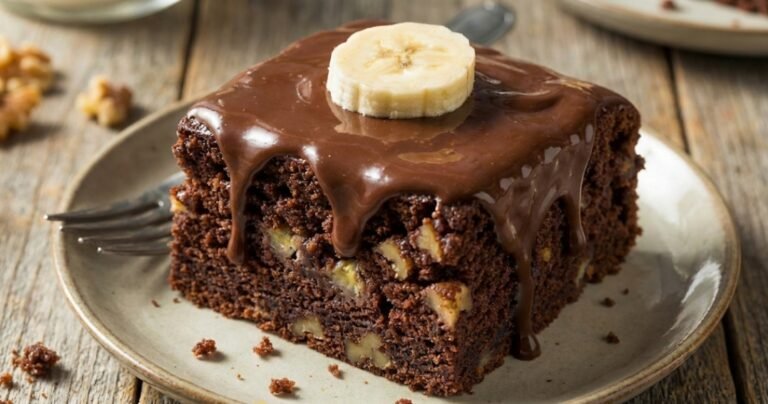 Čokoladni Kolač sa Bananama – Sočan recept sa zrelim bananama