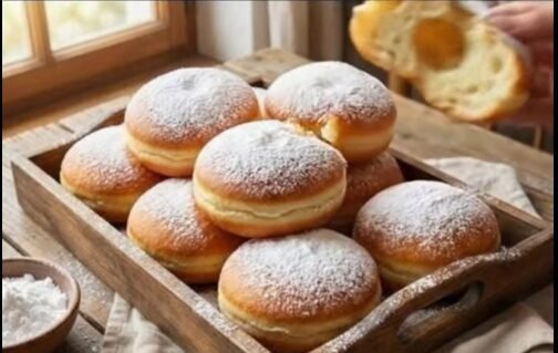 Prave Domaće Krofne – Recept za krofne sa belim prstenom