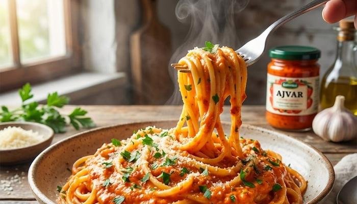 Brza i Ukusna Ajvar Pasta