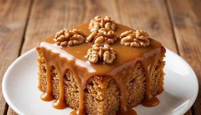 Ukusni Karamel Kolač sa Orasima