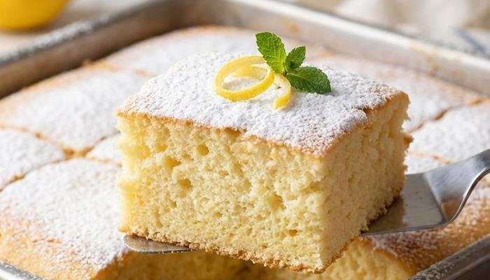 Mekani Limun Kolač iz Pleha – Recept