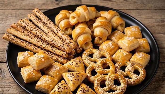 Napravite Savršena Slana Peciva od Jednog Testa