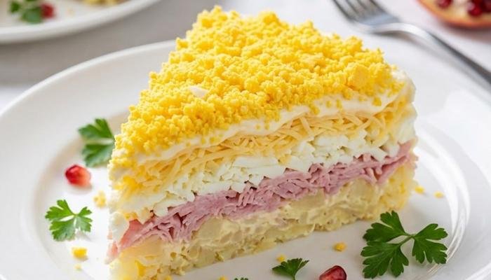 Slojasta Salata Kao Torta – Kraljica Slavlja