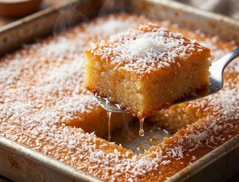 Griz Kolač sa Kokosom – Recept bez brašna na šolje