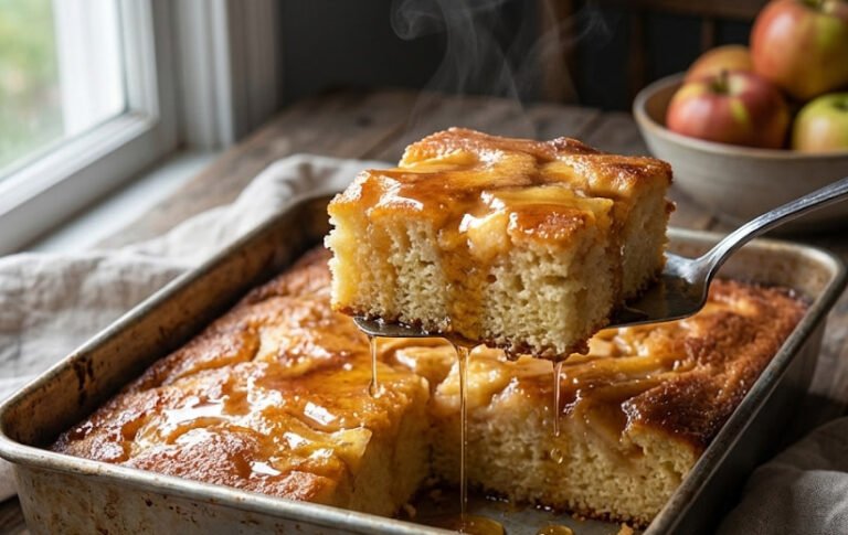 Sočni Kolač sa Jabukama i Grizom – Brzi recept na šolje