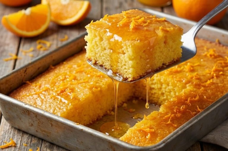 Sočni Kolač sa Pomorandžom i Grizom – Brzi recept na šolje