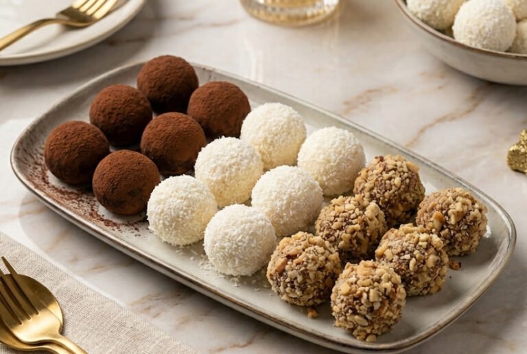 1 Smesa za 3 Vrste Kuglica – Brzi čokoladni tartufi