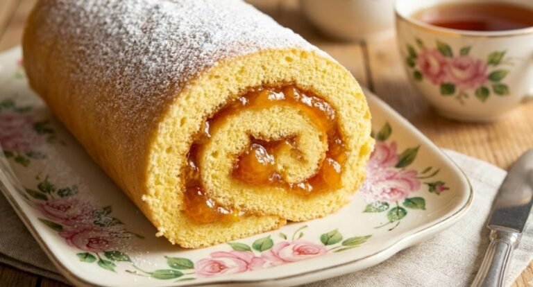 Domaći Rolat sa Džemom od Kajsija: Brz i Jednostavan Recept Koji Se Topi u Ustima