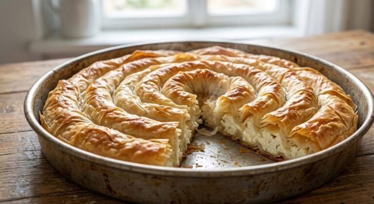 Domaći Burek sa Sirom: Tradicionalni Recept za Savršeno Hrskavu Pitu
