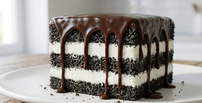 Kolač sa Makom – Najbolji Recept na Čaše sa Čokoladnom Glazurom