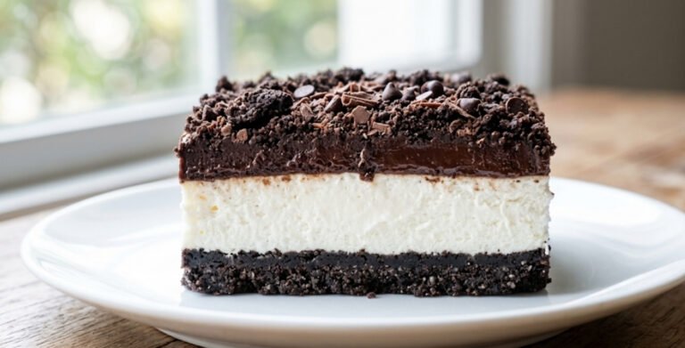 Crno-Beli Kremasti Kolač – Najbolji Recept Bez Pečenja
