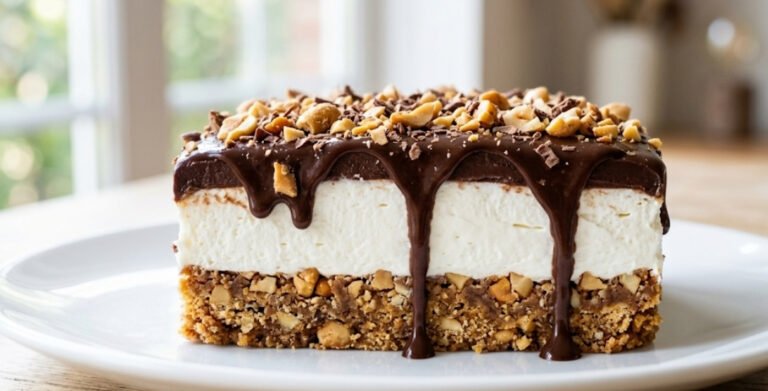 Kikiriki Snikers Kolač – Najbolji Recept Bez Pečenja