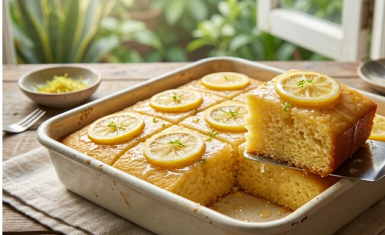 Sočne Limun Kocke – Recept za Osvežavajući Zaliveni Kolač