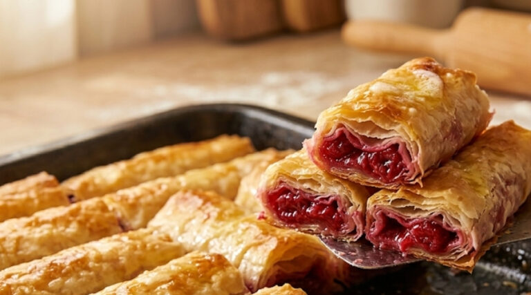 Najsočnija Pita sa Višnjama – Brzi Recept sa Gotovim Korama