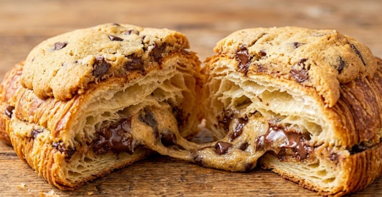 Čokoladni Kruki (Crookie) – Recept za Svetski Hit Kroasan sa Keksom