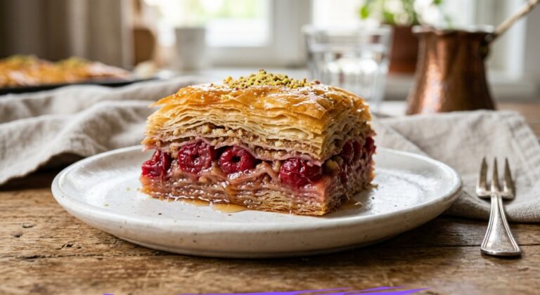 Sočna Baklava sa Višnjama – Najbolji Recept za Voćnu Baklavu
