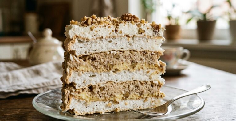 Torta Japanski Vetar – Recept za Najnežniju Tortu od Belanaca i Oraha