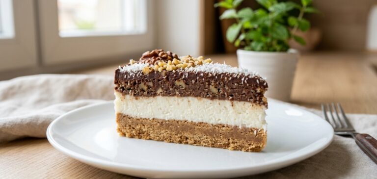 Najlepša Brza Pesak Torta – Recept Bez Pečenja u Tri Sloja