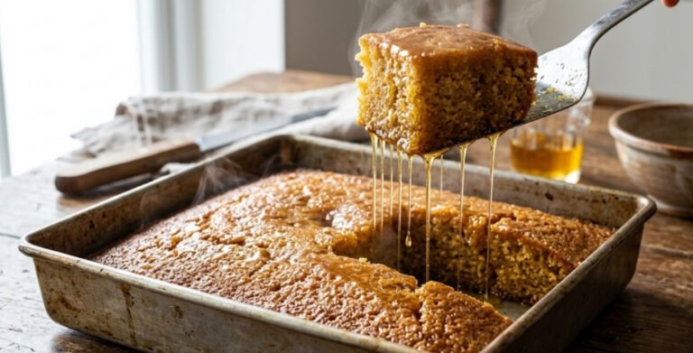 Sočni Kolač sa Grizom i Orasima – Brzi Recept na Čaše