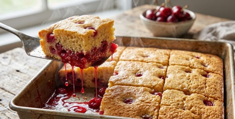 Voćni Kolač sa Višnjama – Najbolji Brzi Recept na Čaše
