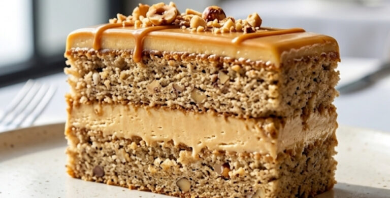 Karamel Lešnik Kocke – Recept za Luksuznu Kremastu Tortu