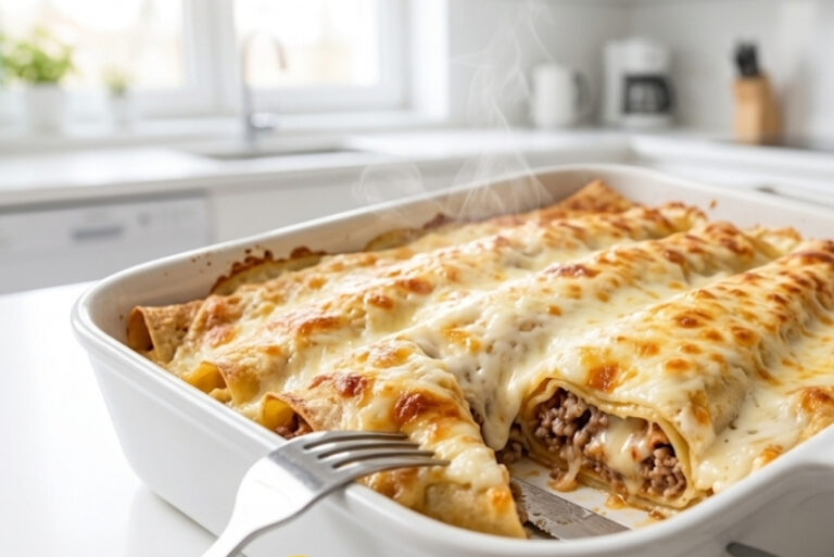 Zapečene Slane Palačinke – Najbolji Recept sa Mlevenim Mesom