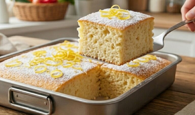 Limun Jogurt Kolač – Brzi Recept na Šolje za Mekan Biskvit