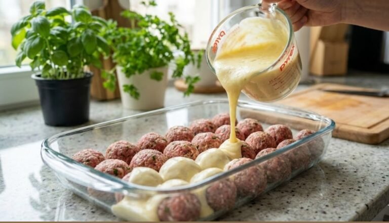 Zapečene Ćufte u Belom Sosu: Brz i Sočan Ručak iz Rerne