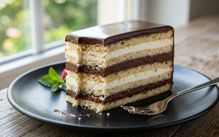 Slojevita Torta Sa Dva Fila – Brzi Recept Bez Pečenja