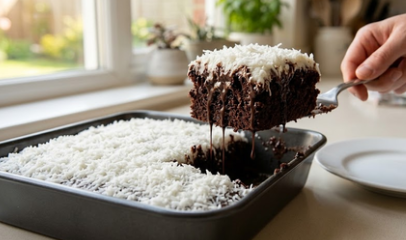 Sočni Čokoladni Kolač Sa Kokosom – Najbolji Brzi Recept